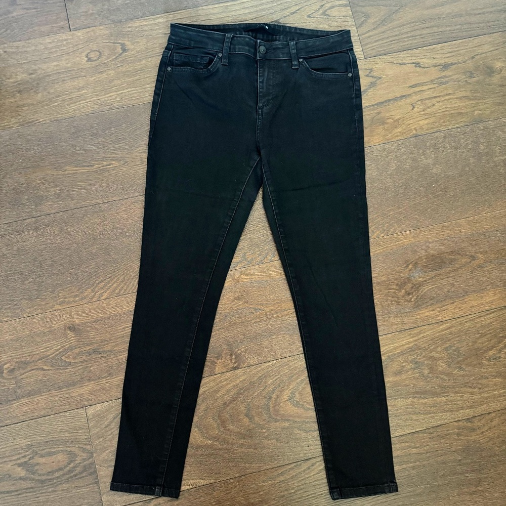 Joe's Skinny Ankle Jeans Black Size 28